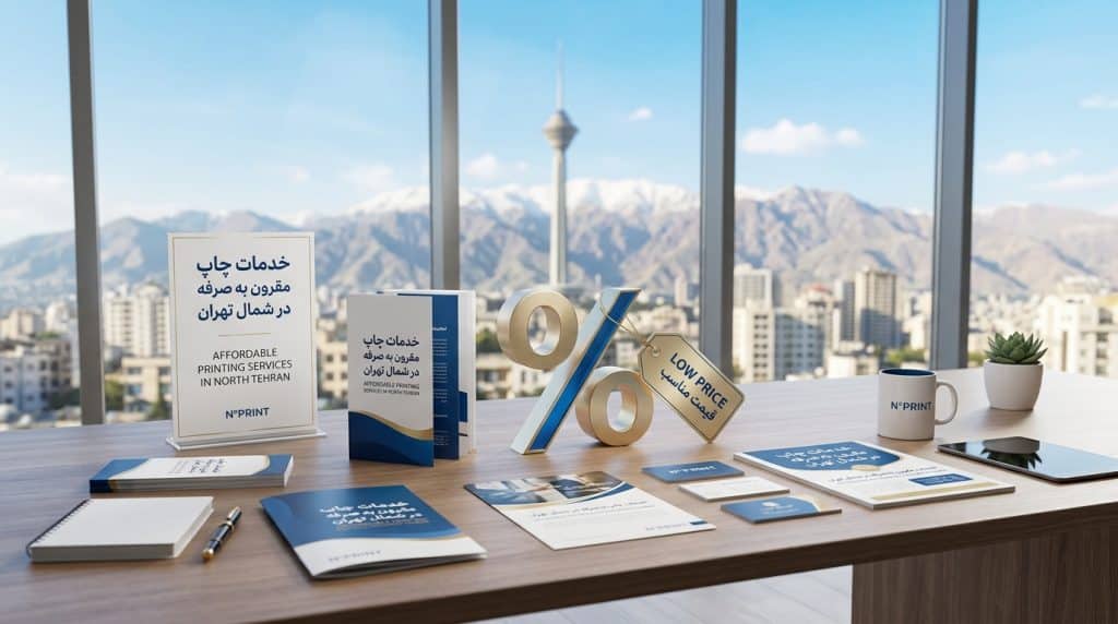 پرینت و صحافی ارزان شمال تهران| شهرک غرب، تجریش – ارسال رایگان